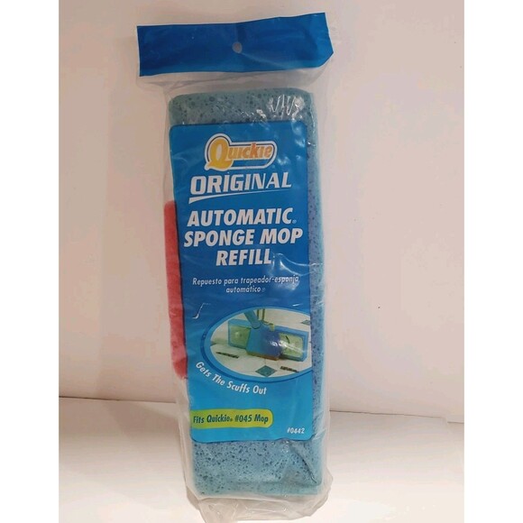 Quickie Clean Squeeze Sponge Mop Refill 0442 Fits Mop #045 NEW Retired - Picture 1 of 3